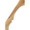 Ekena Millwork 6"W x 22"D x 34"H Balboa Rough Sawn Knee Brace, Western Red Cedar BRC06X22X34BOA00RWR - alternate 2